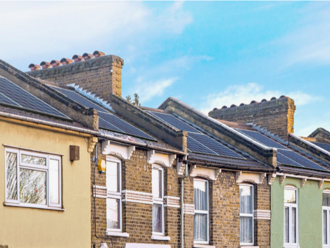 Row of houses