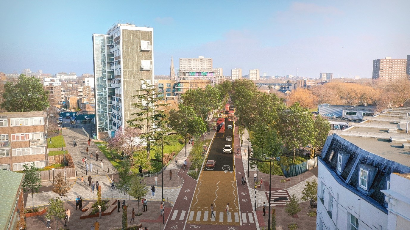 Carlton vale artists impression