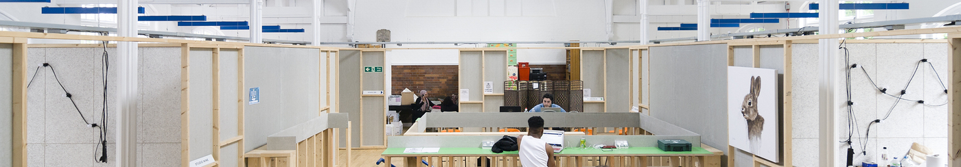 Interior shot of the Granville Affordable Workspace