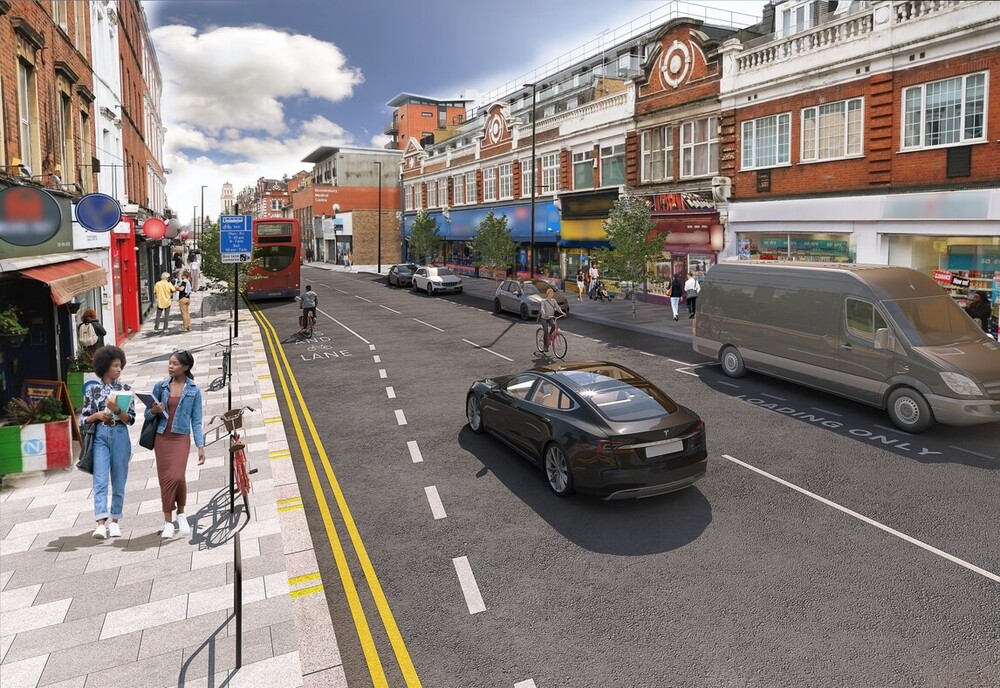 Kilburn high-road artist impression