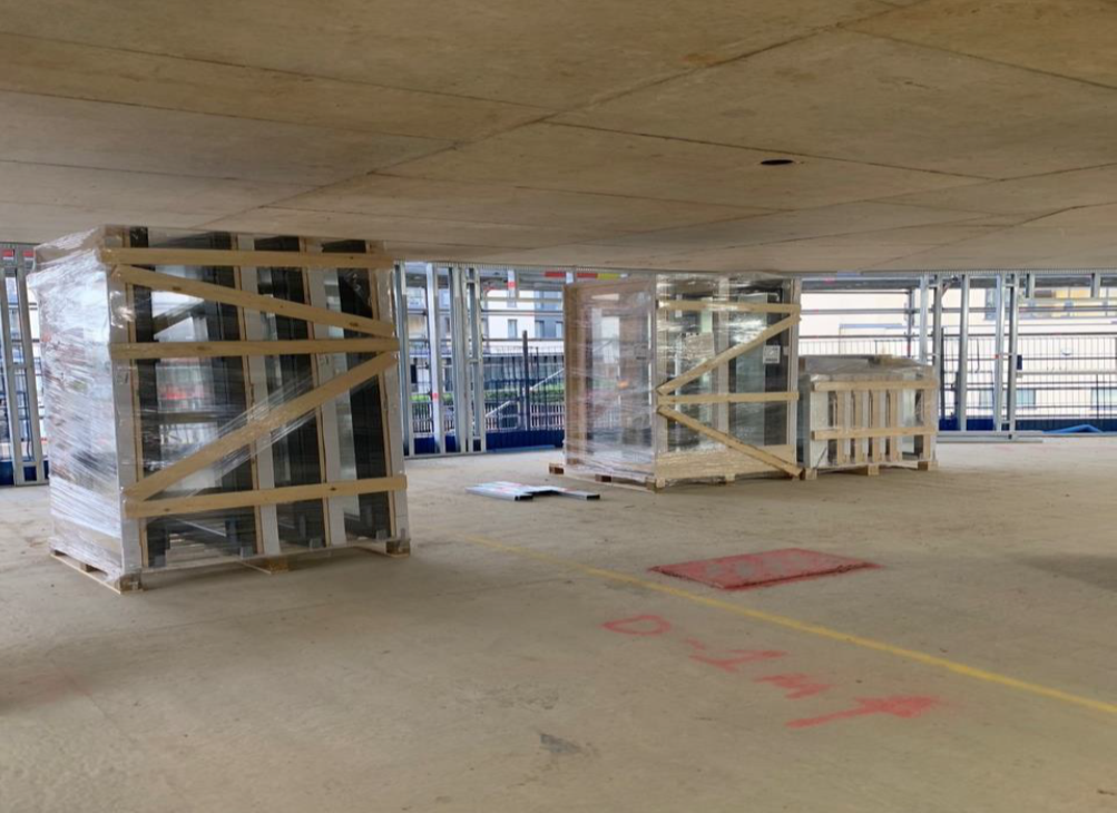 Core A Level 6 falsework complete