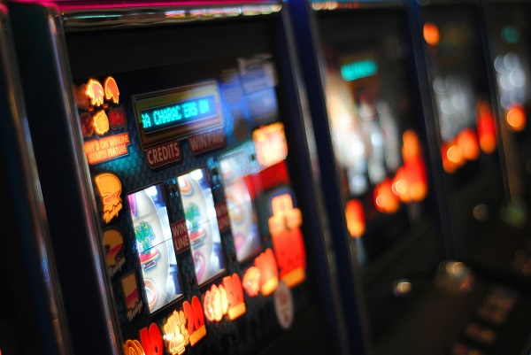 Slot machines at an adult gaming centre