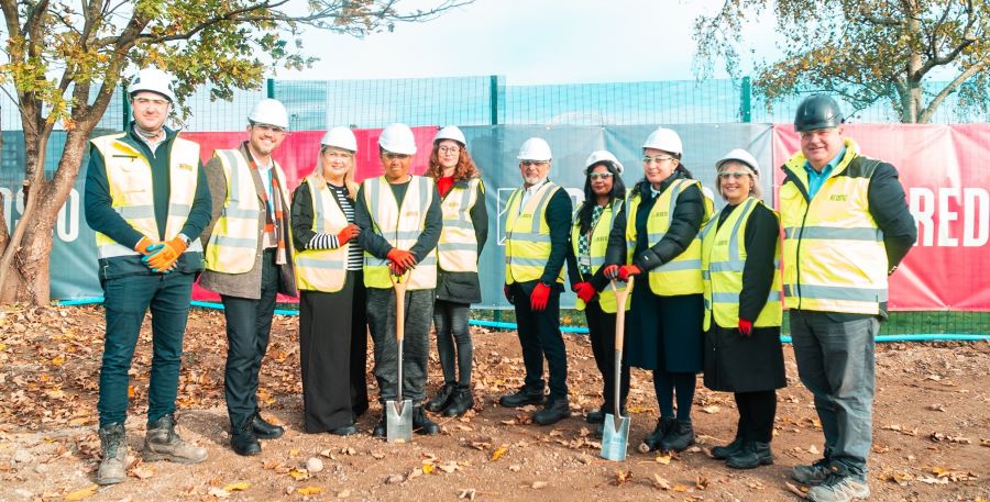 Wembley Manor School groundbreaking