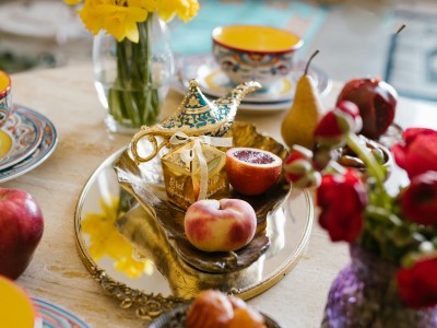 Picture of food on a table 