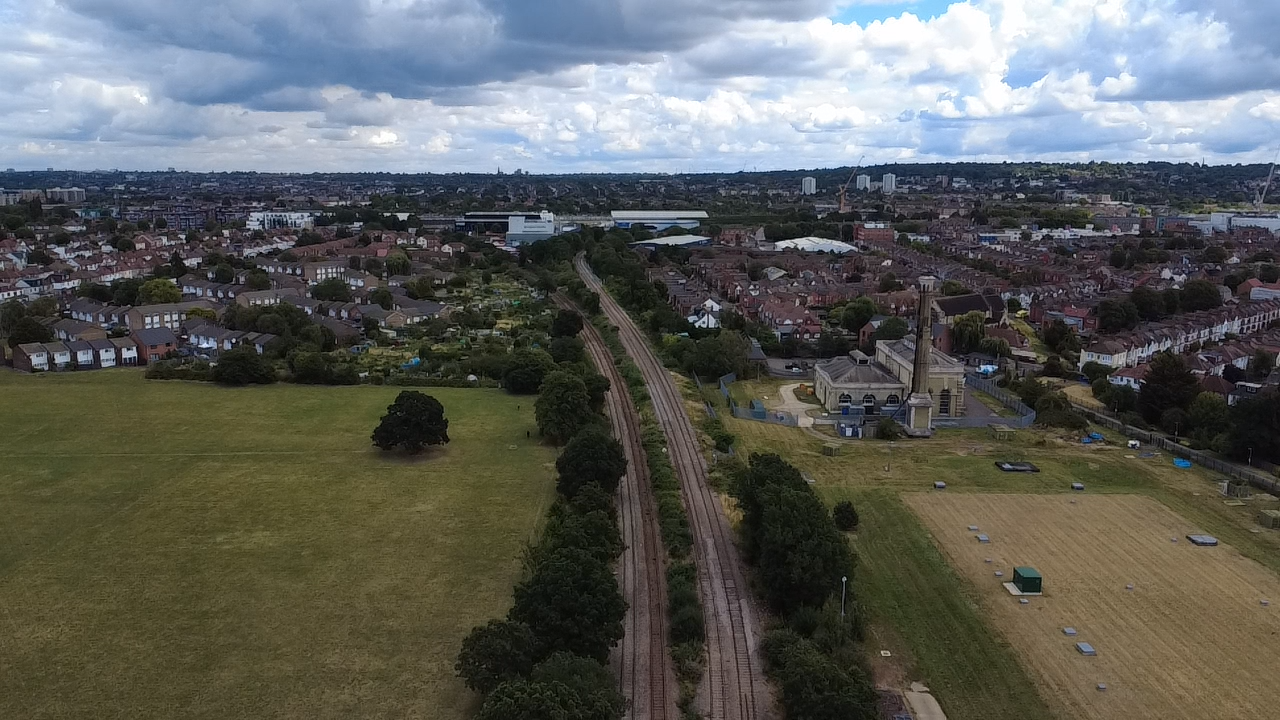 Overview of Dudding Hill Line