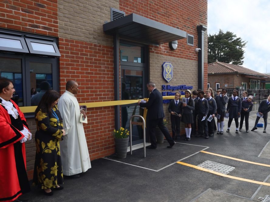 St Margarets Ribbon Cutting new SEND provisions in Brent