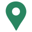 Green map marker